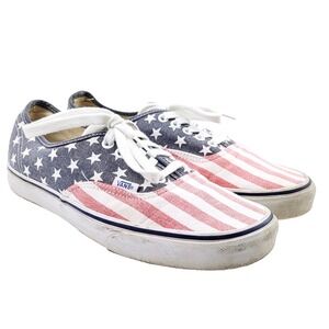 Vans‎ All American Stars & Stripes Sneakers - Size 9
